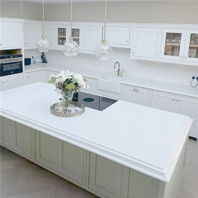 Dawb Quartz Chav Ua Mov Kob